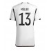 Duitsland Thomas Muller #13 Voetbalkleding Thuisshirt WK 2022 Korte Mouwen